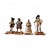 An exceptional and highly decorative set of four limited-edition british royal figures produced by the birmingham mint and...