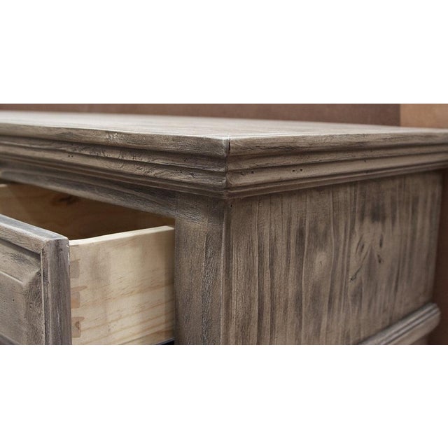 Rustic Vineyard Mod Circle Sideboard For Sale - Image 3 of 6