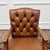 Chesterfield Brown President Office Chair For Sale - Image 5 of 8