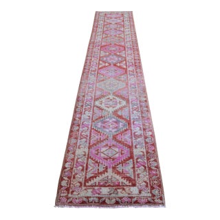 Hand-Made Turkish Runner For Sale