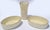 Pair Lenox Lattice Server Ivory Fine China 24k Gold Accent Collectible Set For Sale In Miami - Image 6 of 12