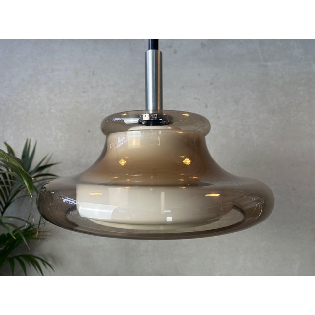 Vintage Adjustable Pendant Lamp in Acrylic, 1970s For Sale - Image 11 of 11