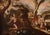 Maarten De Vos, Adam and Eve after the Fall / The Sacrifices of Cain and Abel, 17th Century, Oil Painting on Canvas, Framed, Set of 2 For Sale - Image 12 of 15