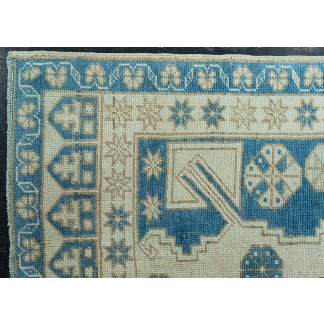Early 21st Century Turkish Vintage Rug 4'7" x 6'11" #20794 For Sale - Image 5 of 8