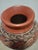 1990s F-018 Signed 12" Mata Sgraffito Vessel -Ines Oliva- Geometric Lizard Motif. For Sale - Image 5 of 11