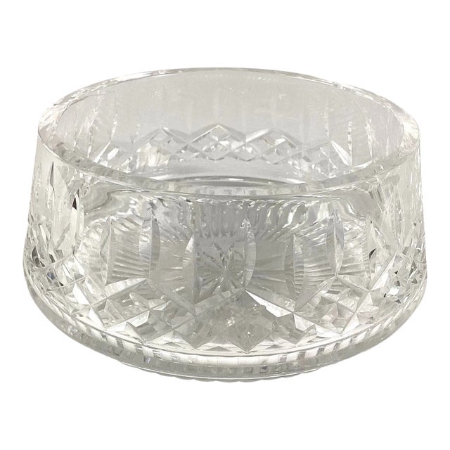 1980s Waterford Crystal Lismore Centerpiece Bowl For Sale