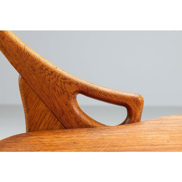 Dining Chairs in Teak by Arne Hovmand Olsen for Mogens Kold, Denmark, 1959, Set of 4 For Sale - Image 15 of 17
