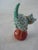 Herend Herend Minniature Green Fishnet Cat on Ball For Sale - Image 4 of 8