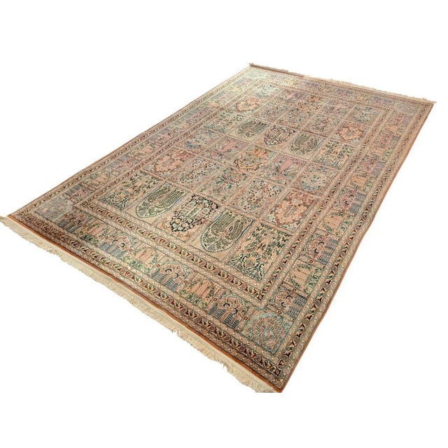 Vintage Cashmere Silk Rug, 2000s For Sale - Image 4 of 14