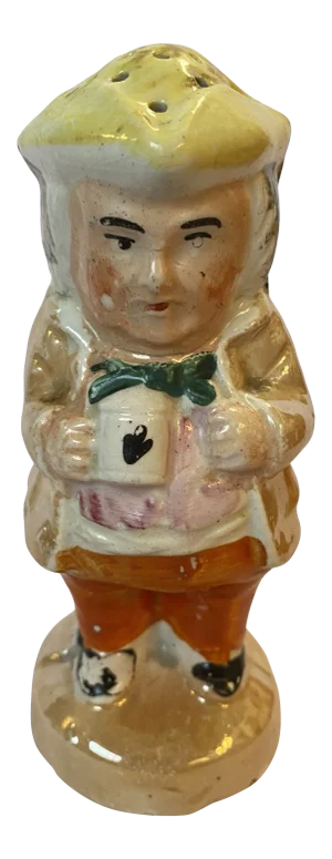 19th Century Staffordshire Toby Salt Shaker