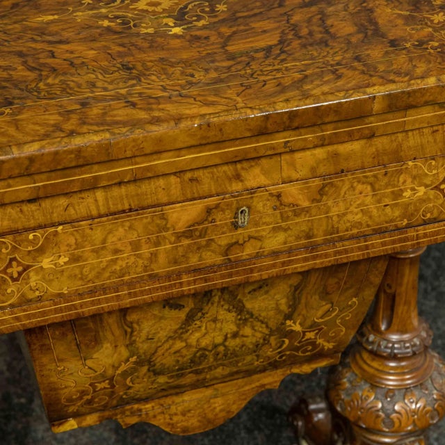 Victorian Games/Sewing Table For Sale - Image 12 of 12