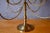Large Vintage Candleholder in Brass and Glass, 1950s For Sale - Image 9 of 12
