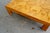 Yellow 1970s Attributed to Milo Baughman for Thayer Coggin Large Burlwood Coffee / Cocktail Table For Sale - Image 8 of 16