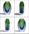 Murano Italian Art Glass Three Color Sommerso Mid Century Vase For Sale - Image 4 of 7