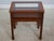 Age: Approx: 20 Years Old Details: Mahogany Beveled Glass High Quality Construction Chippendale Style Solid Brass Hardware...