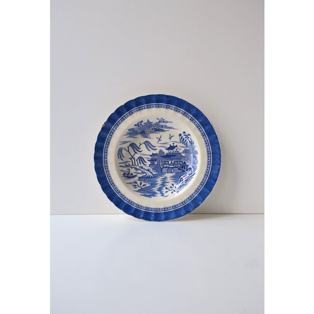 Copeland Chinoiserie Blue and White Bowls Plates, Late 19th Century - Set of 3 For Sale In New York - Image 6 of 15