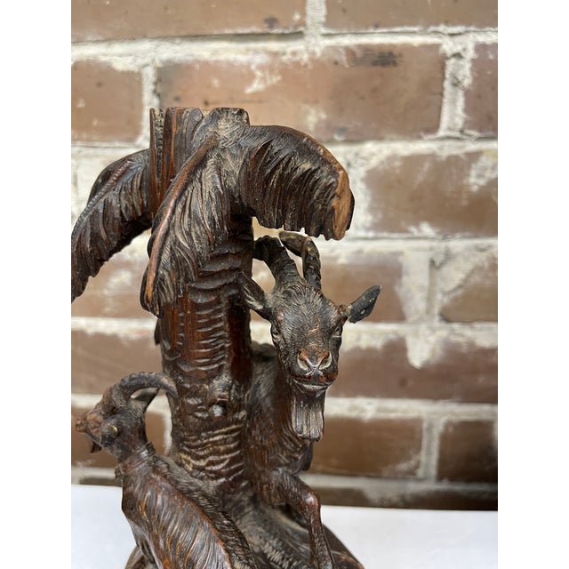 Wood Late 19th Century Black Forest Insert Vase For Sale - Image 7 of 11