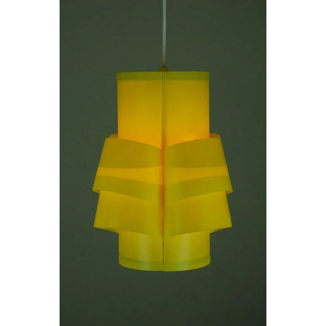 Plastic TN52 Pendant by Torsten Orrling & Hans-Agne Jakobsson for Scan-Light, Sweden, 1970s For Sale - Image 7 of 12