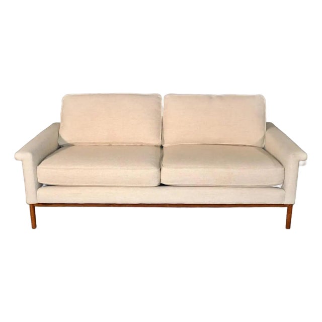Mid 20th Century Mid-Century Style Exposed Frame Sofa For Sale