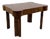 Art-Deco Walnut Folding Dining Table, 1930s For Sale