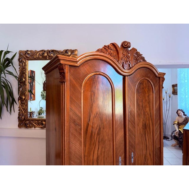 Viennese Wardrobe in Pine For Sale - Image 9 of 16