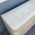 1980s Postmodern Faux Travertine Laminate Credenza With Gold Accent For Sale - Image 5 of 8
