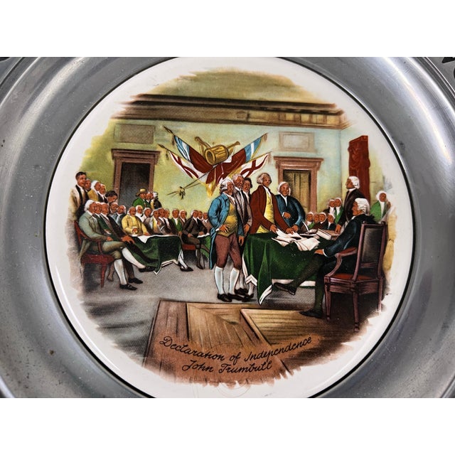 Design Plus Gallery presents a Set of Six Commemorative Plates for the 200 Year Anniversary of the Great American...