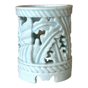 Rare Korean Ceramic Brush Holder Joseon Dynasty
