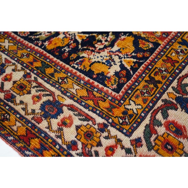 Antique Qashqai Rug 3'7'' X 7'1'' For Sale - Image 4 of 10