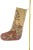 2020s Vintage Turkish Kilim Christmas Stocking With Red Star Motif, Cream Wool, 11.8 X 17.7 in – Handwoven One of a Kind Decor For Sale - Image 5 of 7