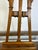 Walnut Easel with Swan Neck Decoration, 1970s For Sale - Image 3 of 15