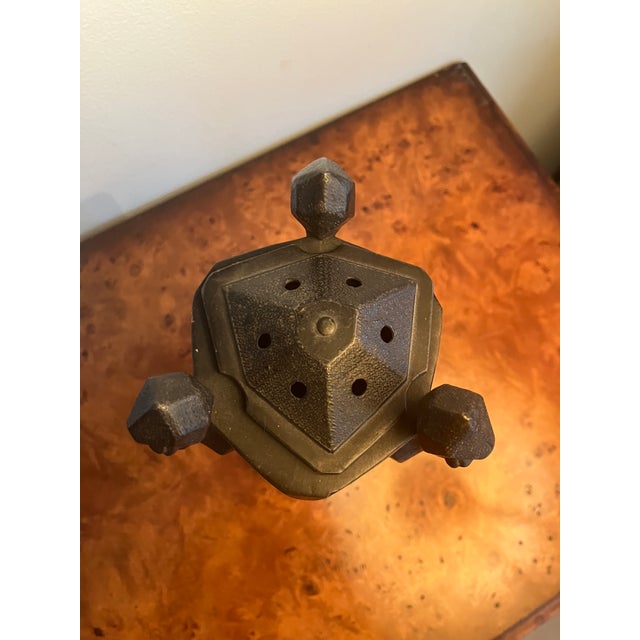 Metal Charles Artus Art Deco Incense Burner For Sale - Image 7 of 7