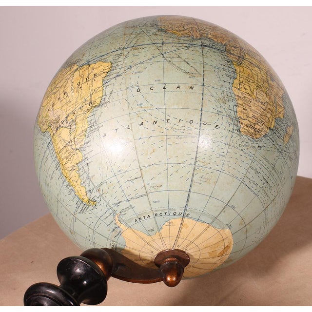 Terrestrial Globe by G. Thomas, Paris For Sale - Image 6 of 13