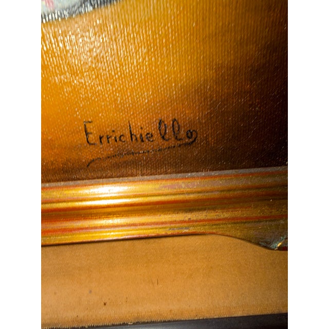 1970s Still Life With Eggplants by Vincenzo Errichiello For Sale - Image 10 of 16