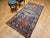 Antique Caucasian Kazak Rug, Medallion Pattern, Hand-Knotted Wool, Blue & Red, 4' x 8' For Sale In Chicago - Image 6 of 16