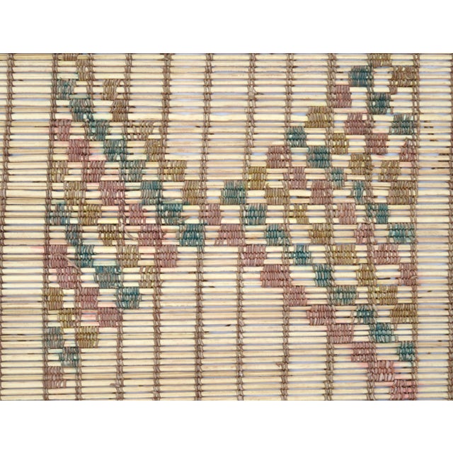 Mauritanian Midcentury Tuareg Mat For Sale - Image 4 of 9