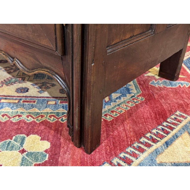 Antique Malouin Mahogany and Poplar Buffet, 1800s For Sale - Image 12 of 18