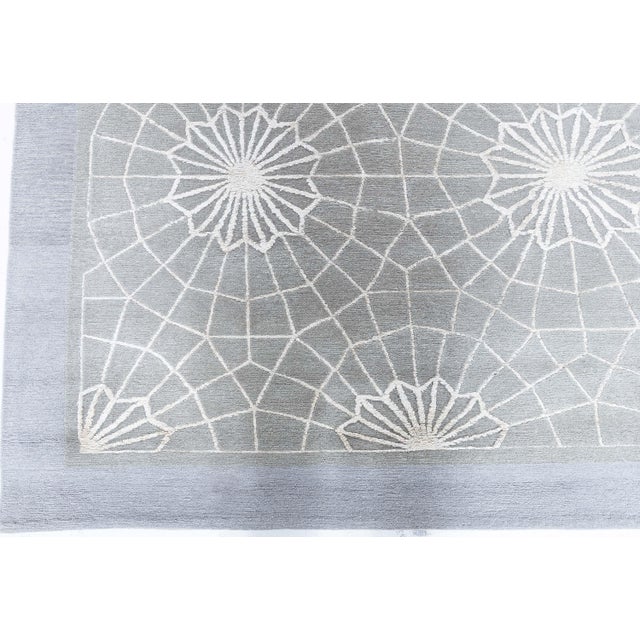 Early 21st Century Modern Spider Web Rug by Doris Leslie Blau For Sale - Image 5 of 9