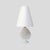 Vintage Pine Cone Shaped White Ceramic Table Lamps, 1960s, Set of 2 For Sale - Image 13 of 15