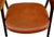 Brown Mid-Century Modern Scandinavian Leather Desk Chair, 1960 For Sale - Image 8 of 9