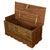 Antique 19thC Zanzibar Omani Teak & Brass Stud & Copper Clad Dowry Chest 1890 For Sale - Image 11 of 18