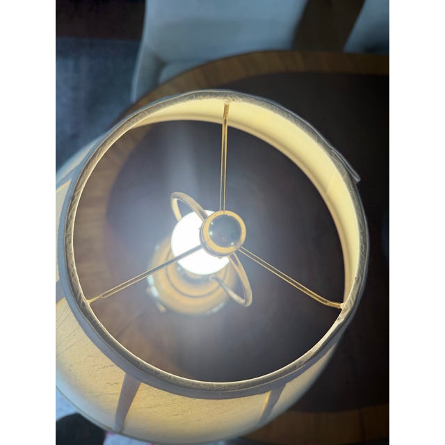 Frederick Cooper 1940s Frederick Cooper Brass 3 Horse Lamp For Sale - Image 4 of 9