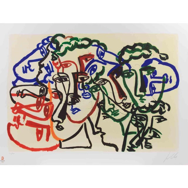 Sandro Chia, Untitled, Lithograph, 2008 For Sale