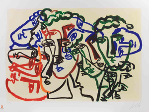 Sandro Chia, Untitled, Lithograph, 2008