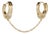 Gold & Diamond Handcuff Design Earring For Sale