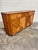 Boho Chic Vintage Coastal Bho Pencil Reed Style Bamboo Credenza For Sale - Image 3 of 9