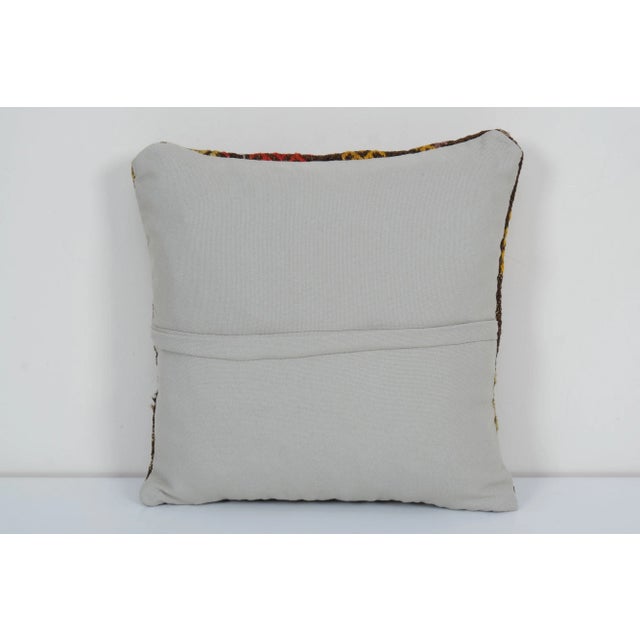 Wool Kilim Pillow Cover For Sale - Image 4 of 4