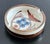 Great little ashtray! Measures 3 1/2" in diameter and 3/4" tall. It is in very good vintage condition with age appropriate...