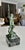 Green Bronze Statue Greek God Poseidon Holding Trident For Sale - Image 8 of 17
