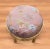 French 1960s Pink Footstool in Gold Leaf Stool Small Chair For Sale - Image 3 of 9
